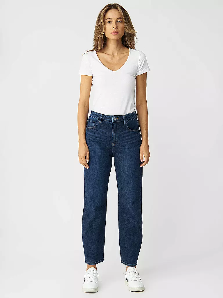 DAWN DENIM | Jeans Coupe Ballon | dunkelblau