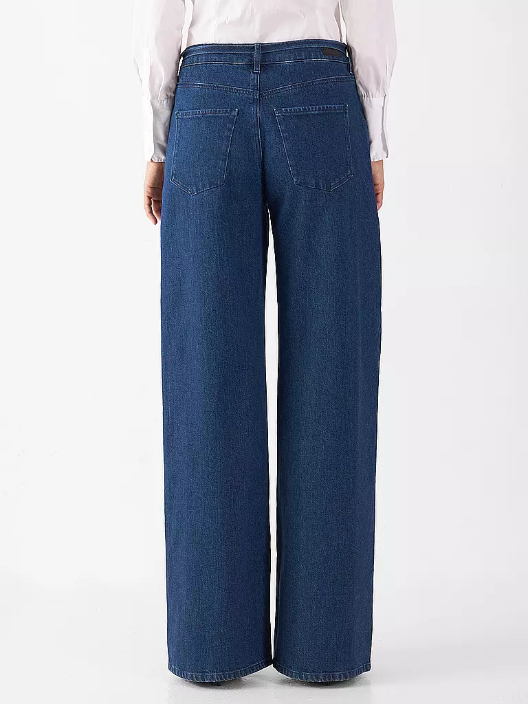 DAWN DENIM | Jeans Wide Fit SUNNY | Bleu foncé