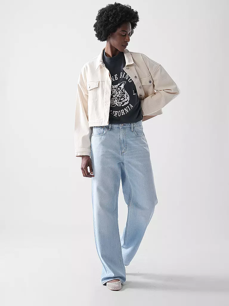 DAWN DENIM | Veste en jean AMARA | creme