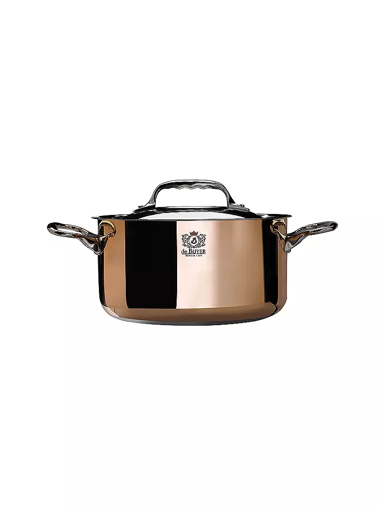 DE BUYER | Casserole "Prima Matera" 24cm 5,4l (cuivre) | braun