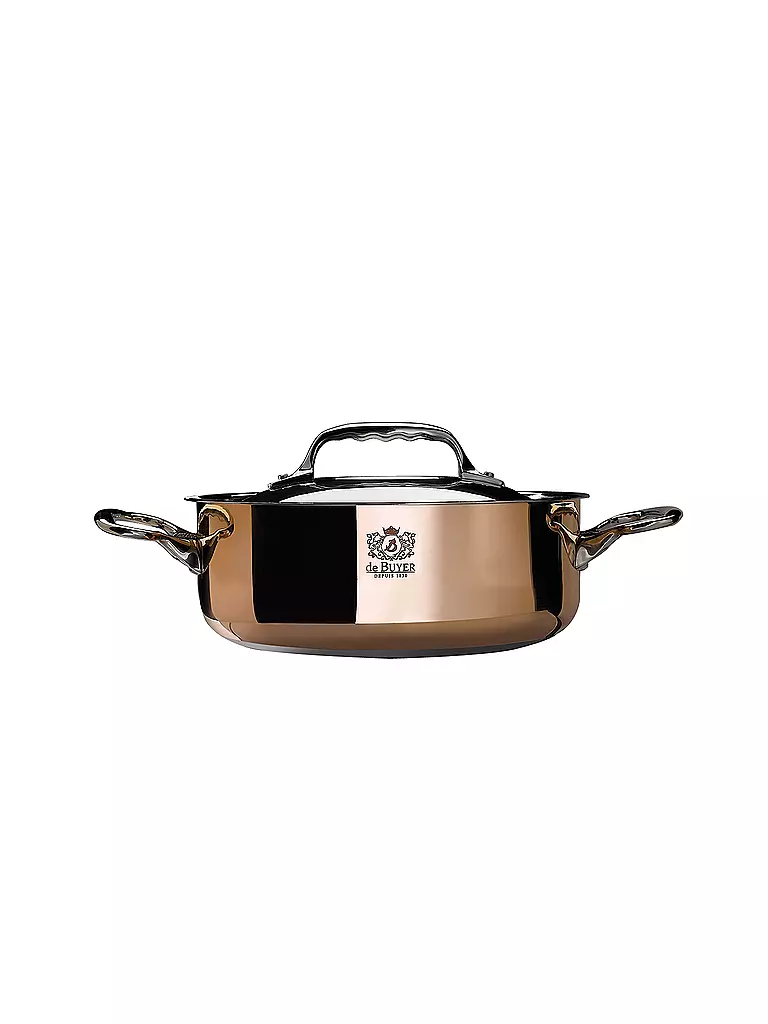 DE BUYER | Sauteuse "Prima Matera" 24cm 3,1l (cuivre) | Marron