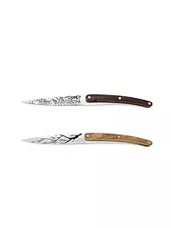 DEEJO | Couteau à tartiner 2 pièces OLIVENH.+KOR | Argent