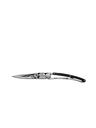DEEJO | Couteau de poche Ébène Titane POMPIER 37G | Argent