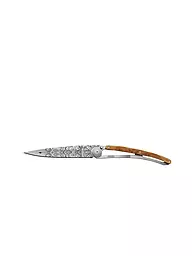 DEEJO | Couteau de poche Genévrier Titane ART NOUVEAU 37G | Argent