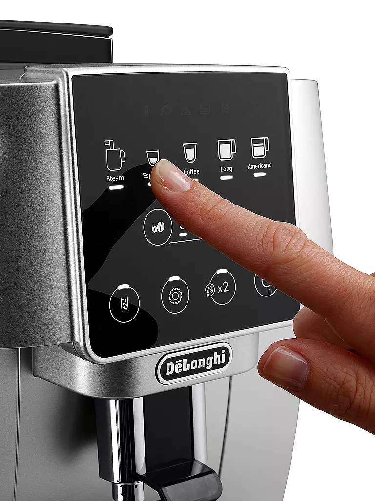 DELONGHI | Machine à café entièrement automatique ECAM220.30.SB Magnifica Start Argent / Noir | 