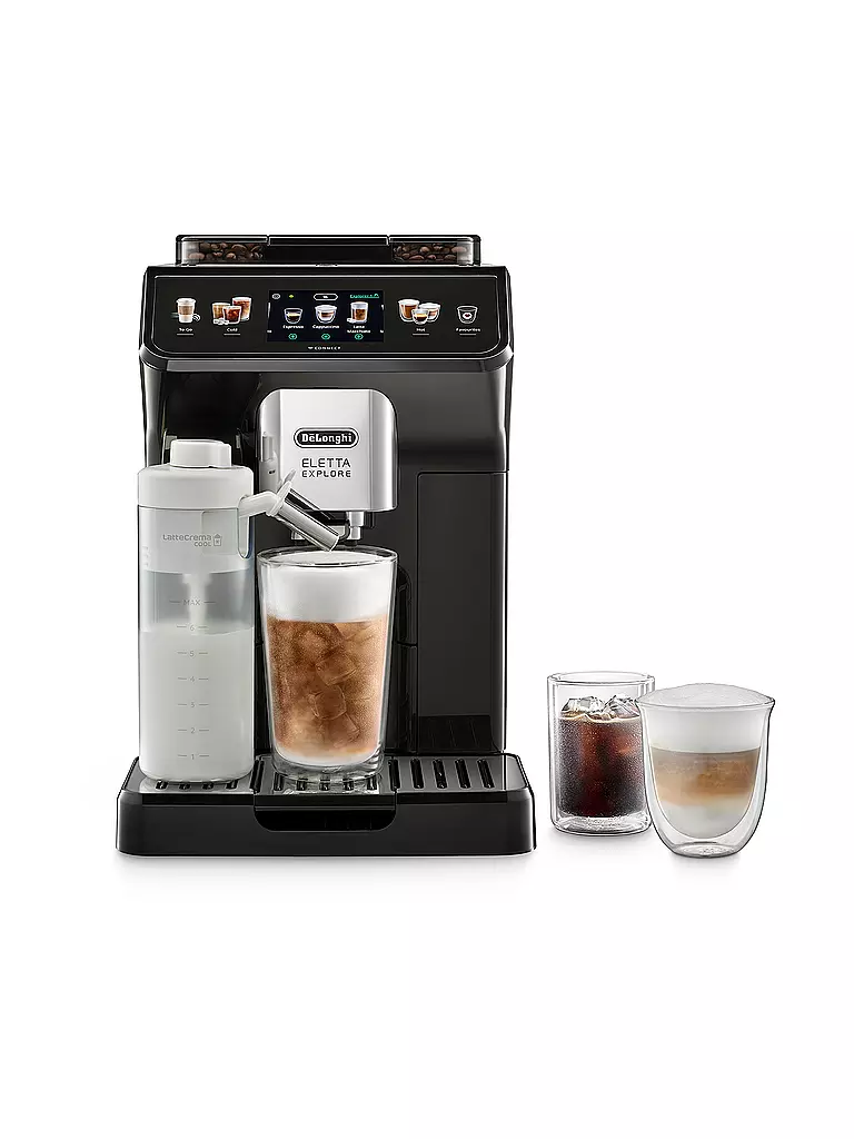 DELONGHI | Machine à café entièrement automatique ECAM450.65.G ELETTA EXPLORER Gris foncé | grau