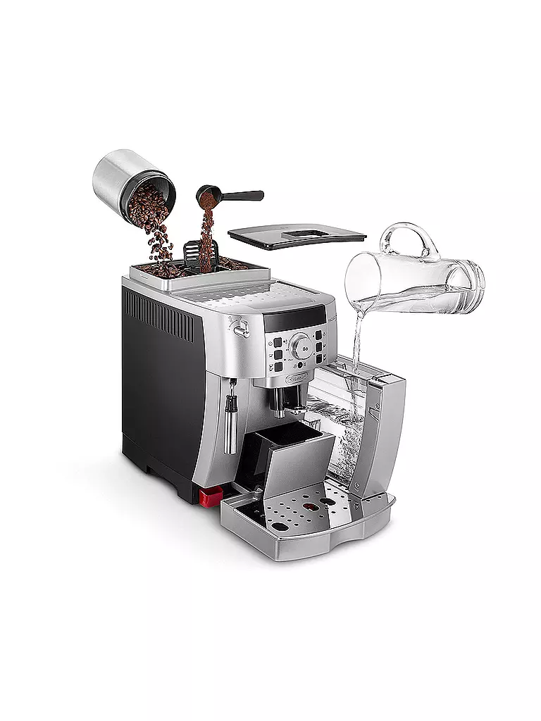 DELONGHI | Machine à café entièrement automatique Magnifica S ECAM 21.110.SB | silber