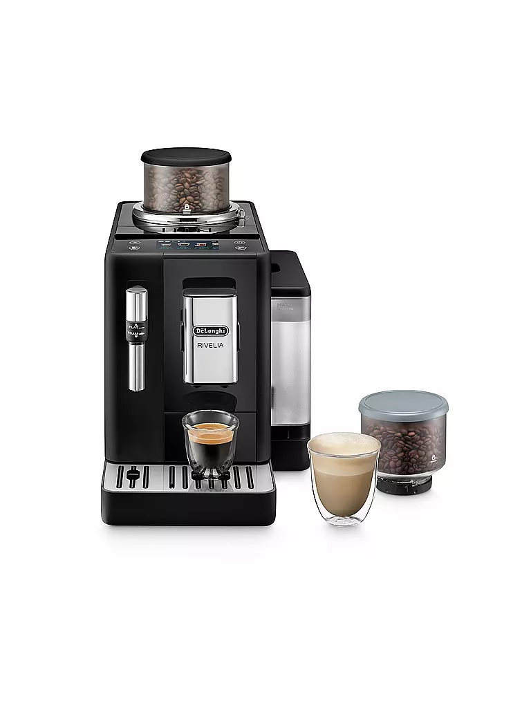 DELONGHI | Machine à café entièrement automatique RIVELIA EXAM440.35.B Noir | schwarz