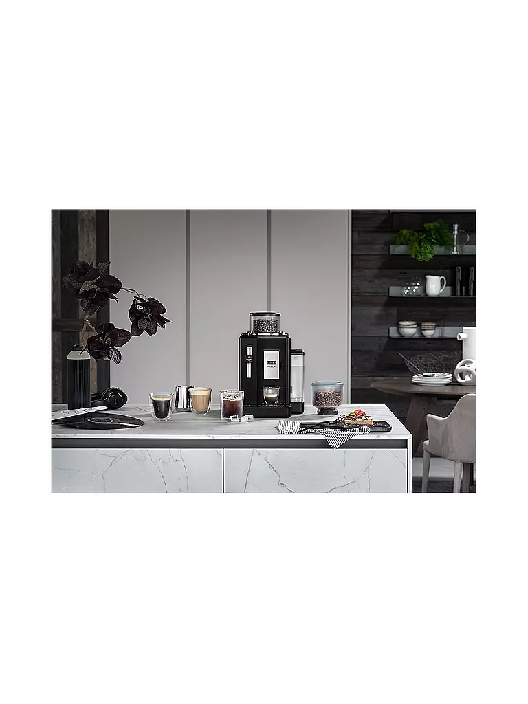 DELONGHI | Machine à café entièrement automatique RIVELIA EXAM440.35.B Noir | schwarz