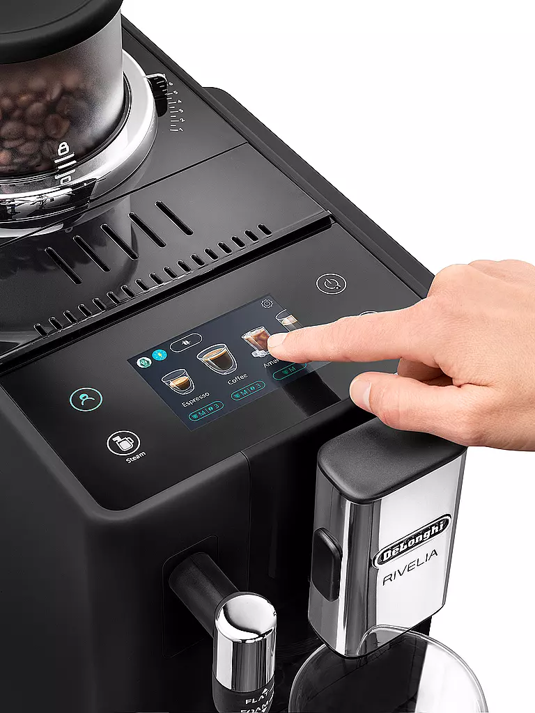 DELONGHI | Machine à café entièrement automatique RIVELIA EXAM440.35.B Noir | 