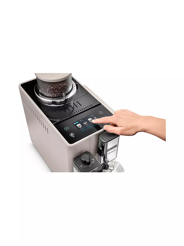 DELONGHI | Machine à café entièrement automatique RIVELIA EXAM440.BG Beige | 