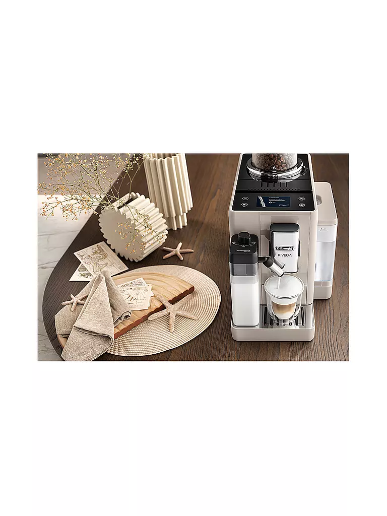 DELONGHI | Machine à café entièrement automatique RIVELIA EXAM440.BG Beige | 