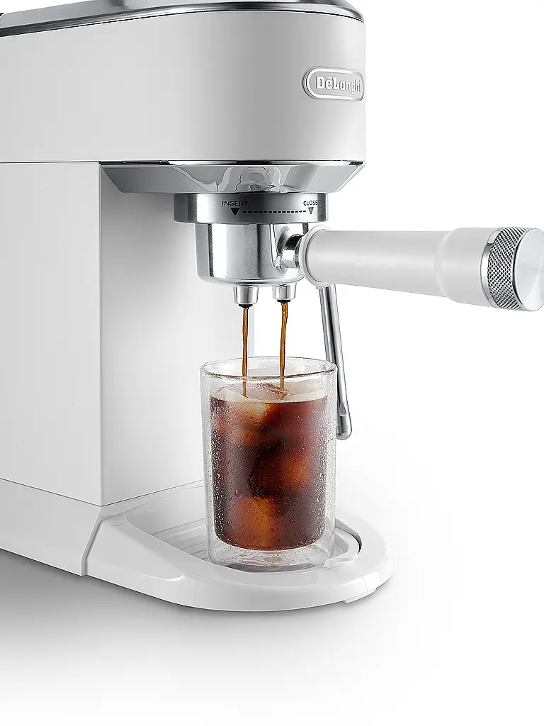 DELONGHI | Machine à expresso à porte-filtre ESPRESSO DEDICA DUO Blanc | Blanc