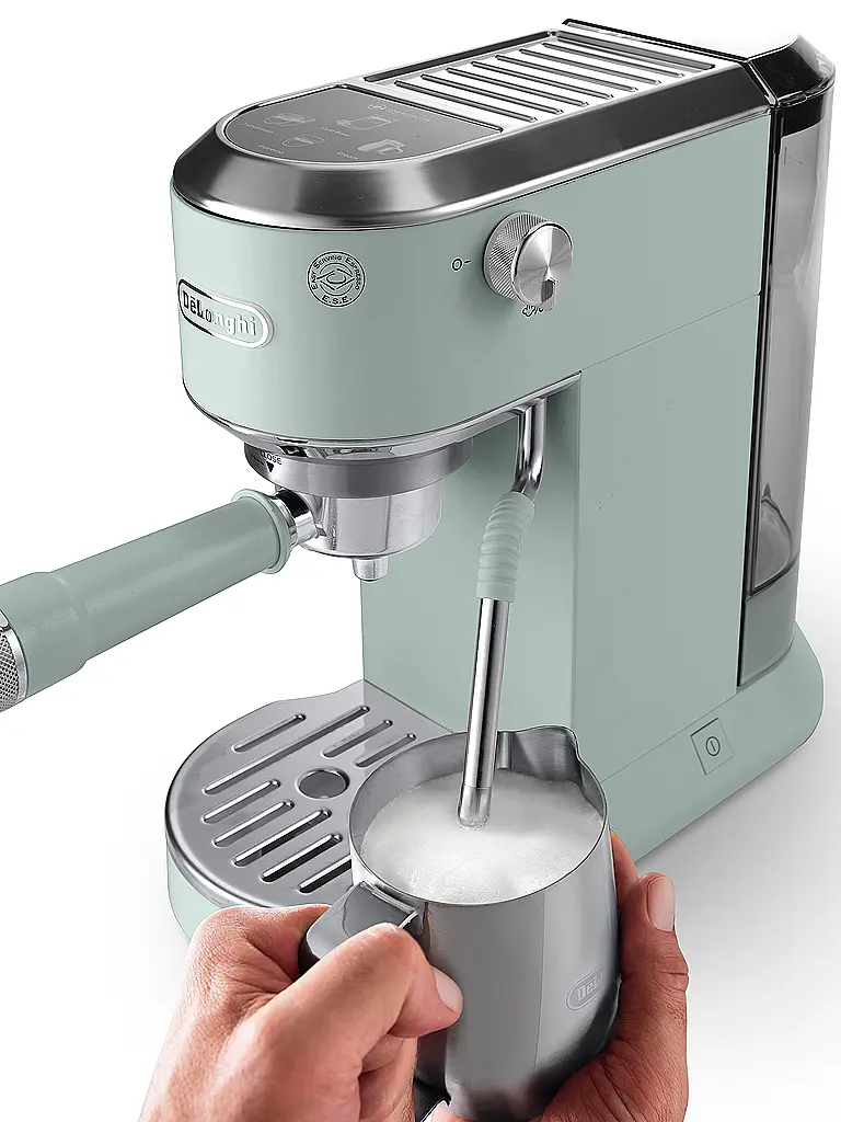 DELONGHI | Machine à expresso à porte-filtre ESPRESSO DEDICA DUO Vert | Vert clair