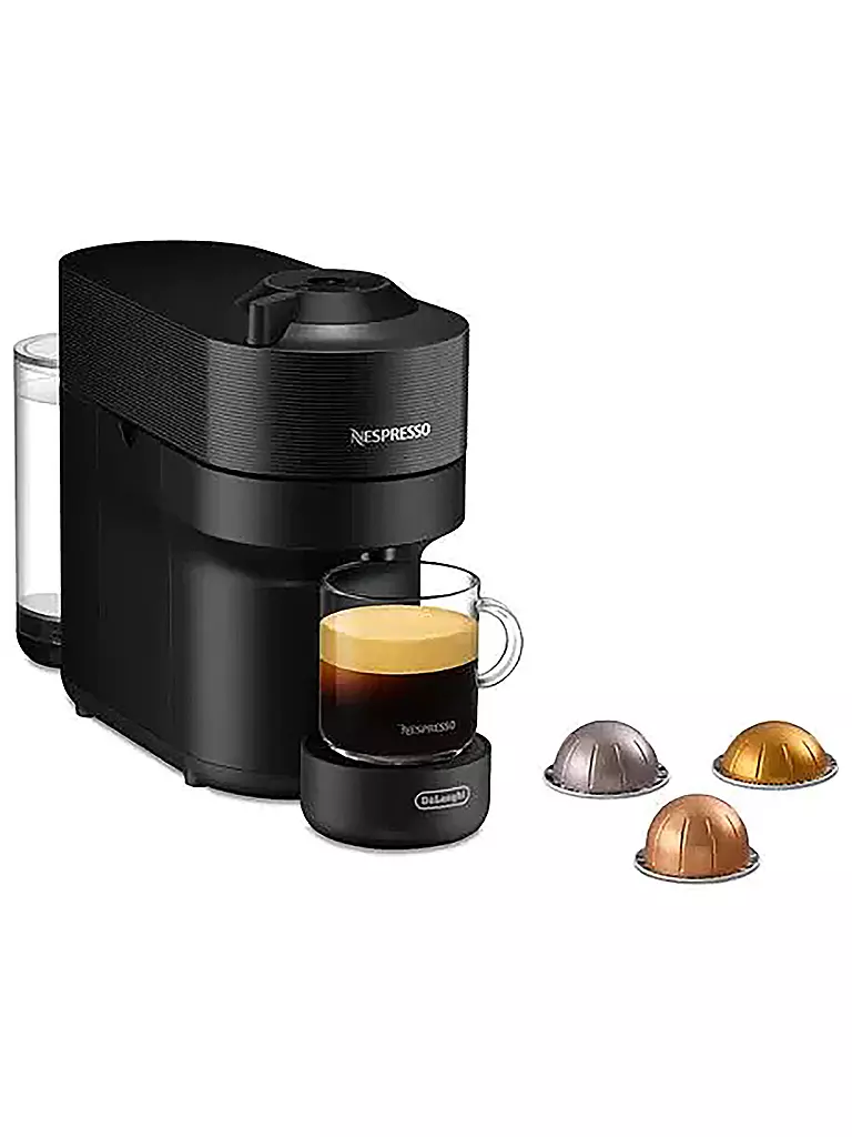 DELONGHI | Machine à système Nespresso VERTURO POP EN90 Liquori Black | schwarz