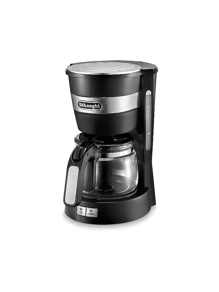 DELONGHI | Mini machine à café filtre Active Line ICM14011.B noire | schwarz
