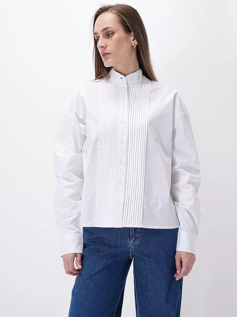 DESIGNERS REMIX | Bluse CONNOR  | Blanc