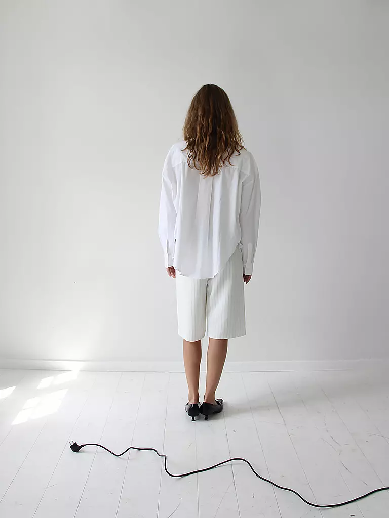 DESIGNERS REMIX | Bluse CONNOR  | Blanc