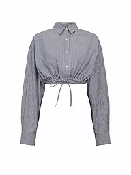 DESIGNERS REMIX | Bluse Cropped Fit HARRIET | Bleu clair