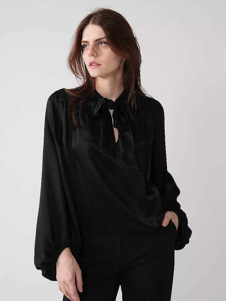 DESIGNERS REMIX | Bluse LUCILLE | schwarz