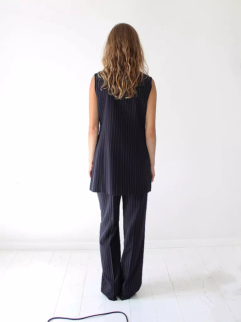 DESIGNERS REMIX | Businesshose STEVEN | Bleu foncé