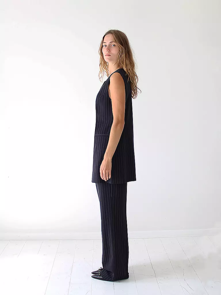 DESIGNERS REMIX | Businesshose STEVEN | Bleu foncé