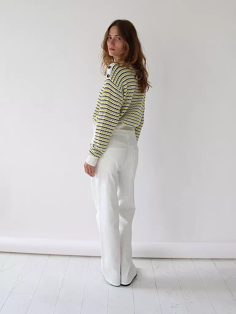 DESIGNERS REMIX | Jeans Straight Fit BRENETT | Crème