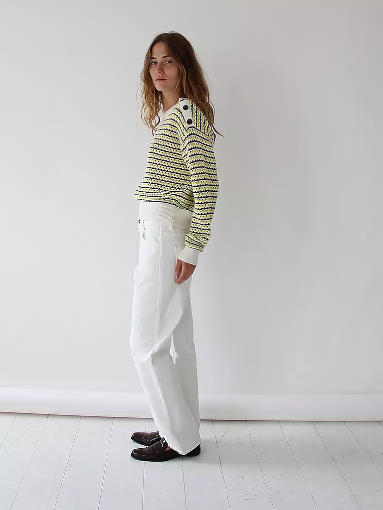 DESIGNERS REMIX | Jeans Straight Fit BRENETT | Crème