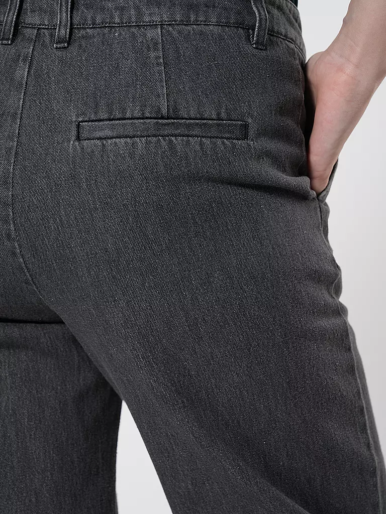 DESIGNERS REMIX | Jeans Wide Leg MILES SUIT | Noir