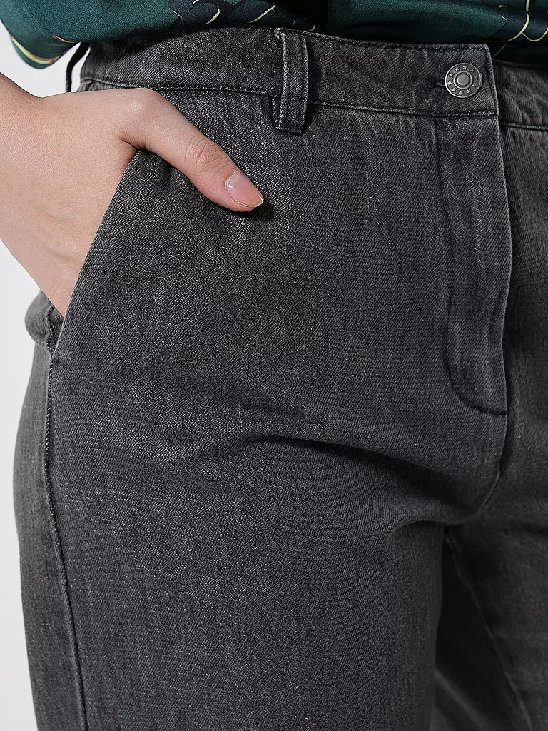 DESIGNERS REMIX | Jeans Wide Leg MILES SUIT | Noir