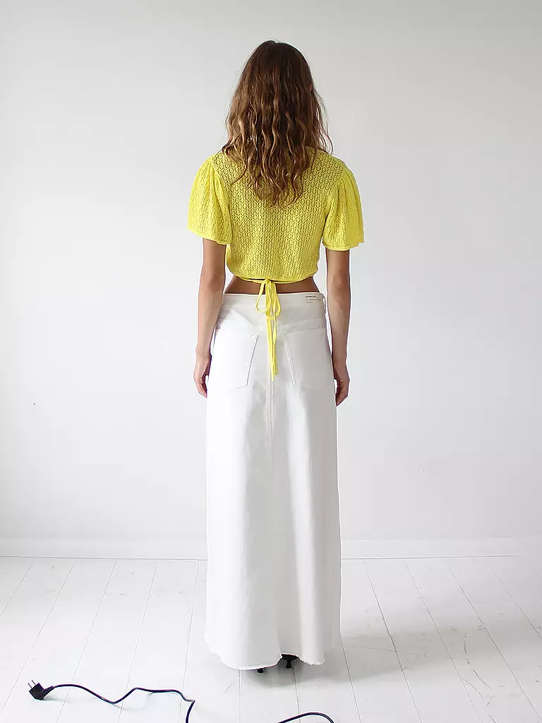 DESIGNERS REMIX | Jeansrock | Crème