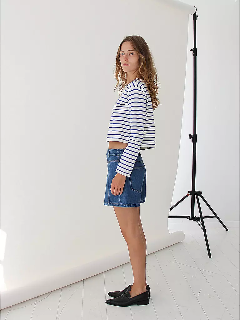 DESIGNERS REMIX | Langarmshirt STACY | Bleu clair