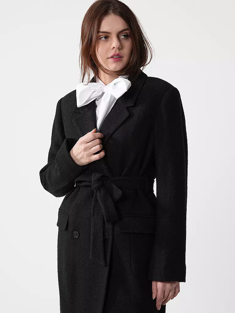DESIGNERS REMIX | Manteau en laine AGNES | schwarz