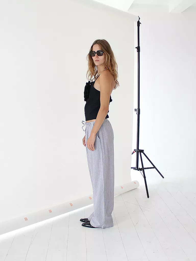 DESIGNERS REMIX | Marlenehose HARRIET | Bleu clair