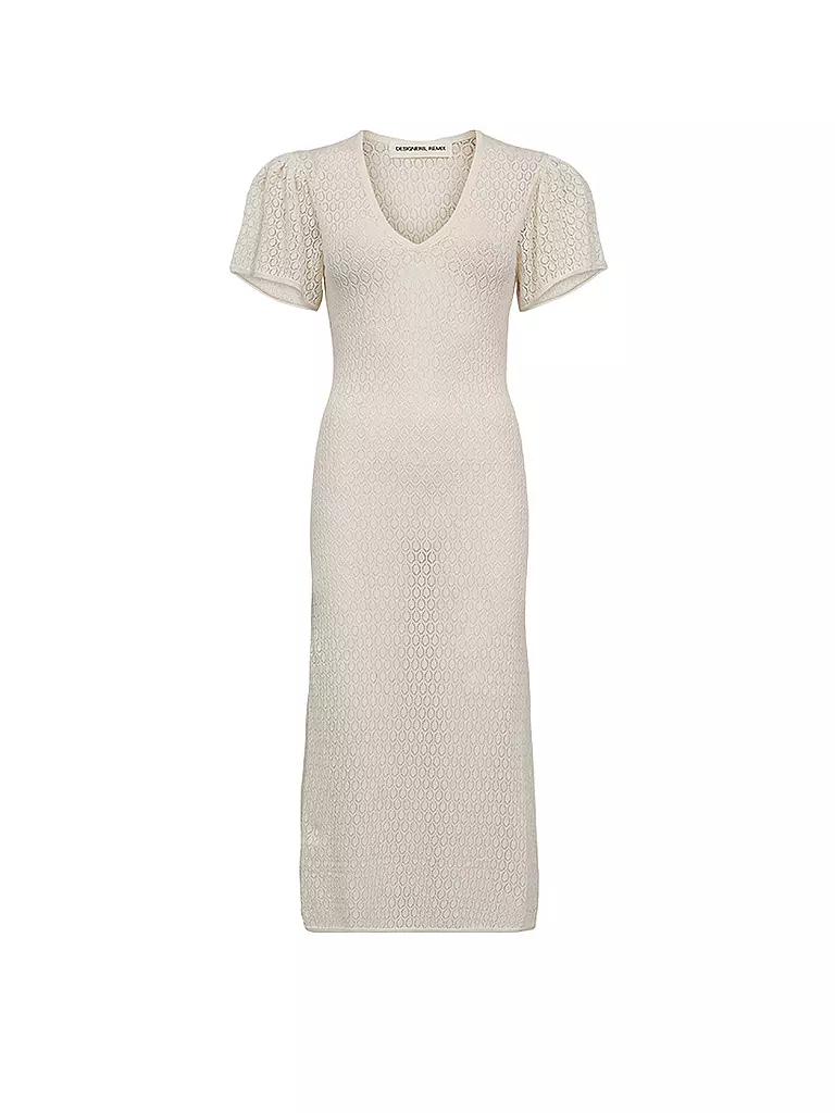 DESIGNERS REMIX | Maxikleid TALIANA POINTELLE | Crème