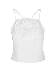 DESIGNERS REMIX | Top Cropped Fit CONNER  | Blanc