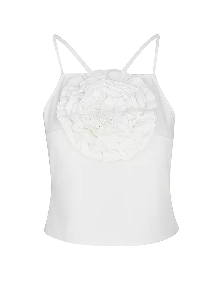 DESIGNERS REMIX | Top Cropped Fit CONNER  | Blanc