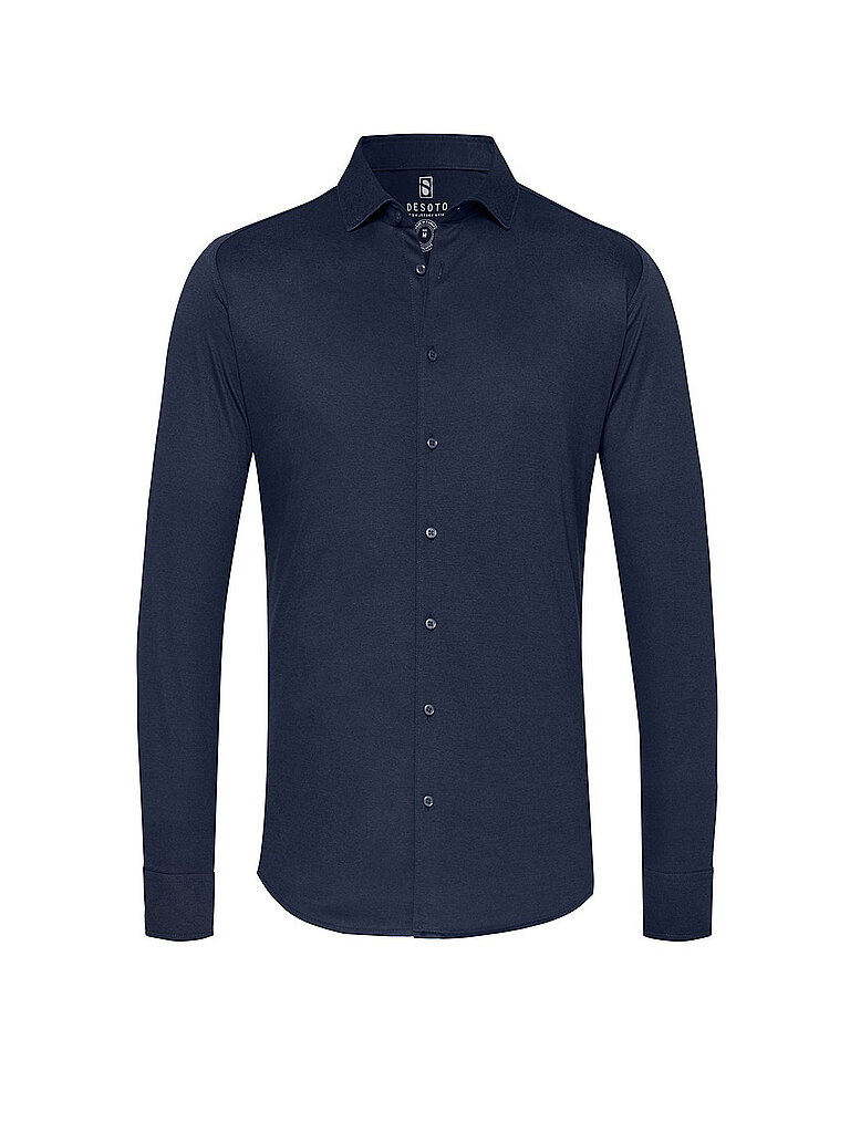 Desoto Chemise en jersey bleu XXL