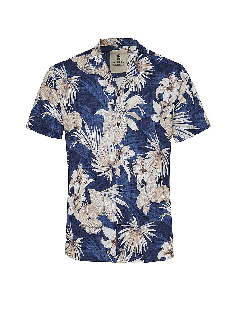 Desoto Chemise Coupe Slim bleu L