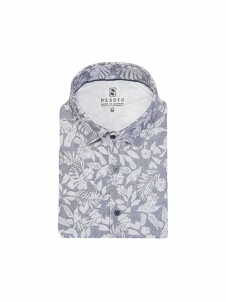 DESOTO | Chemise en jersey coupe slim | grau