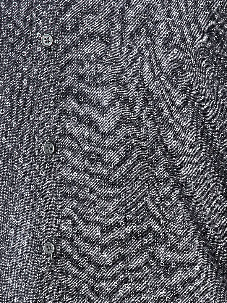 DESOTO | Chemise en jersey coupe slim | Bleu foncé