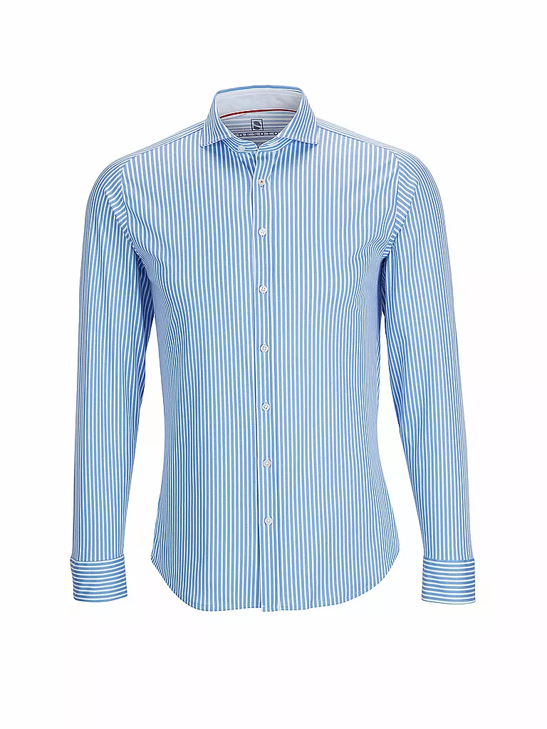 DESOTO | Chemise en jersey | Bleu