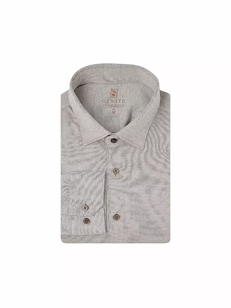 DESOTO | Chemise en jersey | beige