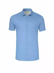 DESOTO | Chemise en jersey coupe slim | Bleu