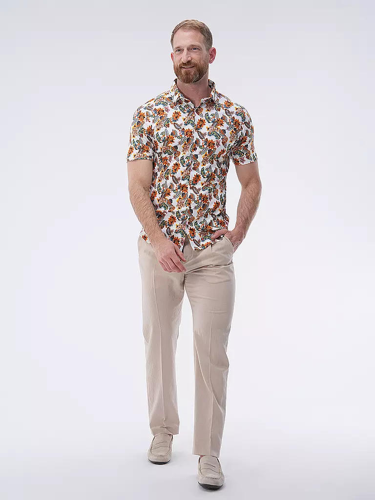 DESOTO | Jerseyhemd Slim Fit  | Orange