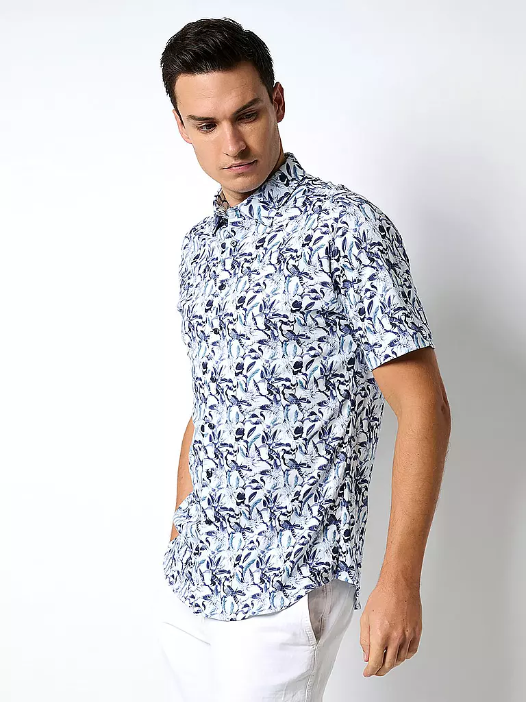 DESOTO | Jerseyhemd Slim Fit  | Blanc