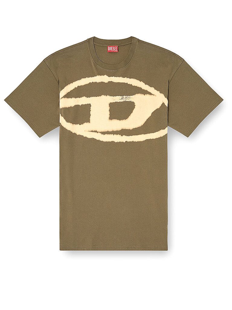 Diesel T-Shirt BLEACH olive S