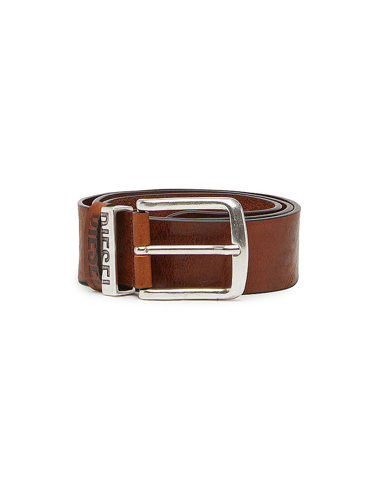 Diesel Ceinture en cuir marron 95