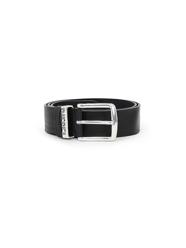 Diesel Ceinture en cuir noir 80