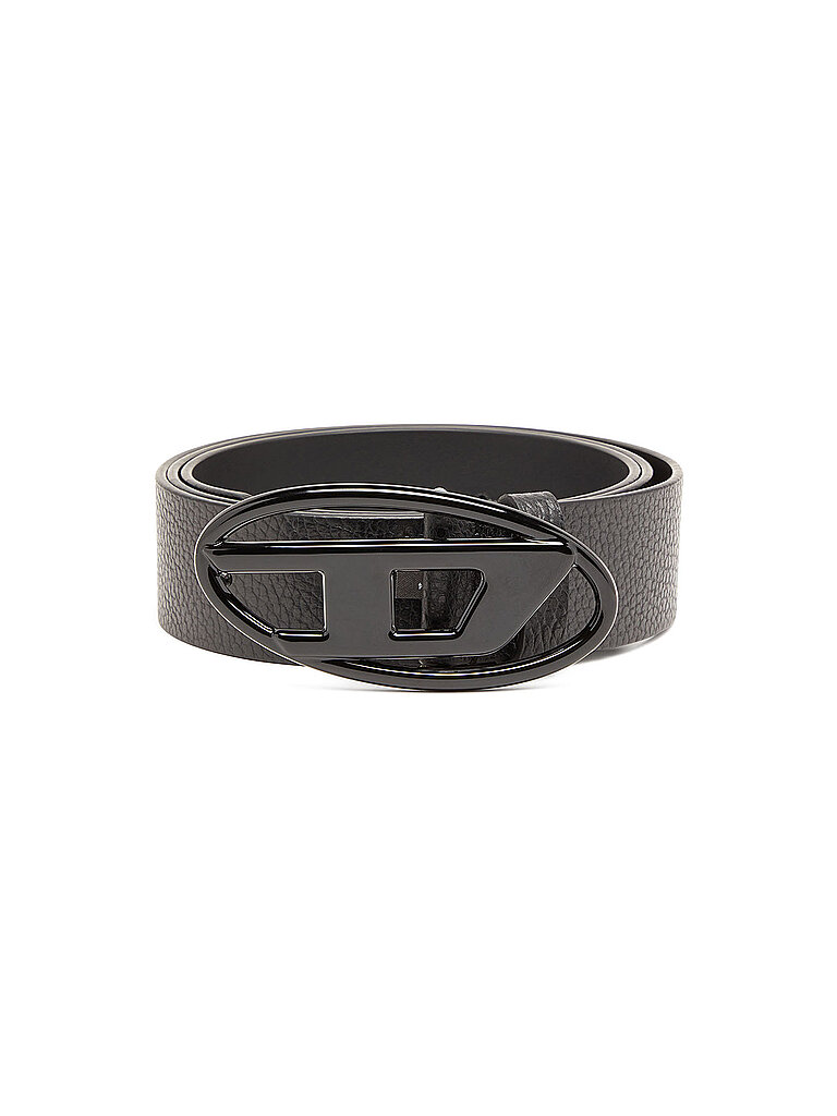 Diesel Ceinture en cuir noir 90